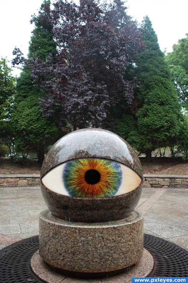 Creation of Stone EyeBall: Final Result